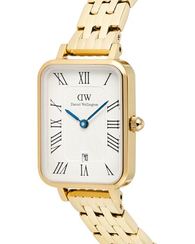Daniel Wellington White Rectangle Dial Analogue Women's Watch - DW00100861K
