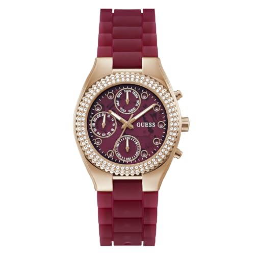 GUESS Jelly Purple Round Dial Analog Women's Watch - GW0773L3