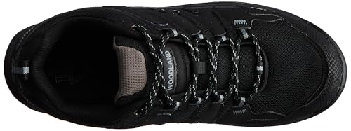 Woodland Men's Black MESH PU Casual shoes-11 UK (45EURO) (GC 6340024HS)