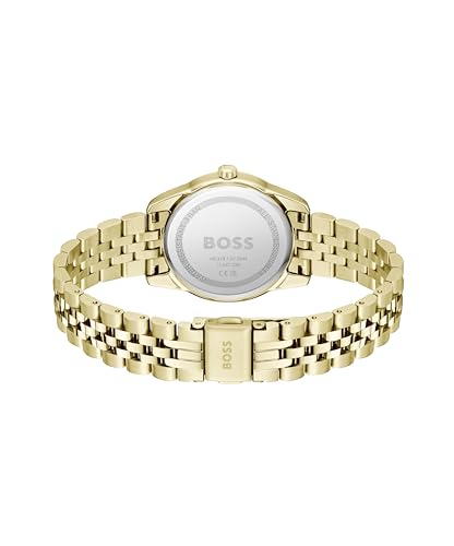 Boss Graceful Precious Qtz Basic Silver White Round Dial Women's Watch- 1502810