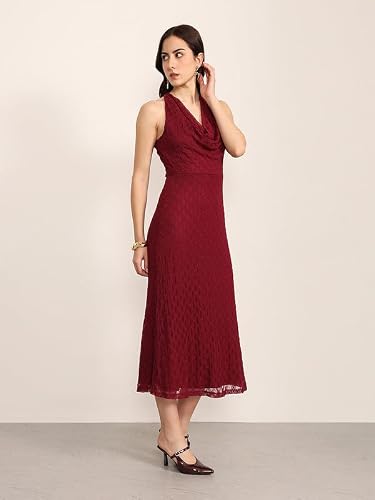 Kazo Harlowe Maxi Dress (Wine M)