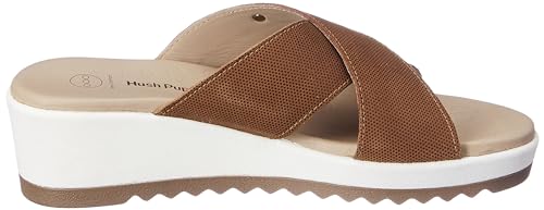 Hus Puppies Scarlet Mule Women Mule Slippers In Tan Light Brown