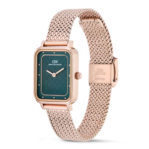 Daniel Wellington Square 24mm Green Dial Analog Women Watch - DW0DL2901