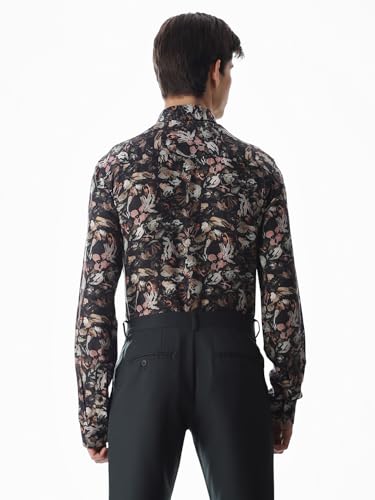 Jack & Jones Men's Slim Fit Black Shirt