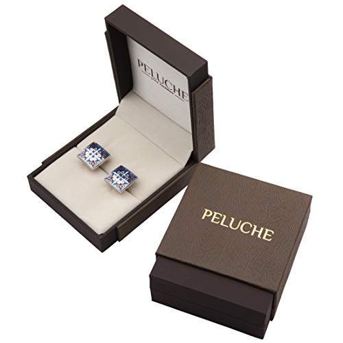 Peluche Silver Lightning Cufflinks for Men