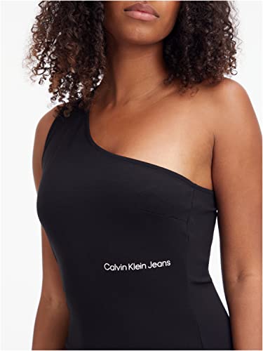 Calvin Klein Women's Viscose Bodycon above The Knee Dress (J20J220757BEH Black