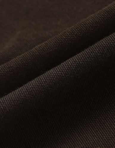 U.S. Polo Assn. Denim Co. Men's Corduroy Regular Fit Shirt (UDSHT1884_Dark Brown_40)