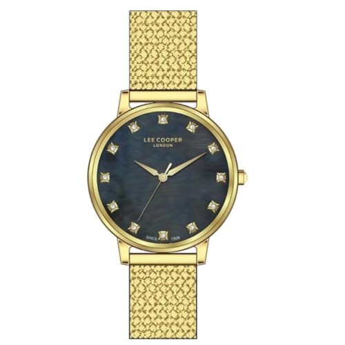 Lee Cooper Analog Green Round Dial Womens's Watch - LC07401.160