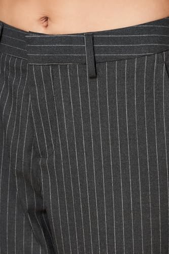 Annabelle by Pantaloons Women's Regular Casual Pants (110152399002_Blackened Pearl_28)