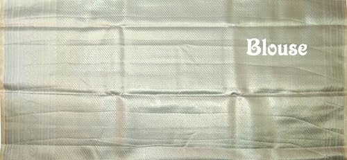 VFCollections Women's Traditional Handloom Kanchipuram Silk Pure - Royal Collections - Pattu Sarees | Rich Zari Woven Design | Bridal Saree | Unstitched Blouse (VFC737-2)