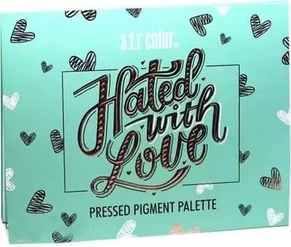 YENKY Beauty 63-Color Hated With Love Eyeshadow Palette Kit With Mirror: Glitter, Shimmer, Matte Eye Shades For Vibrant, Versatile, Long Lasting, Swiss Style Makeup, Multicolor