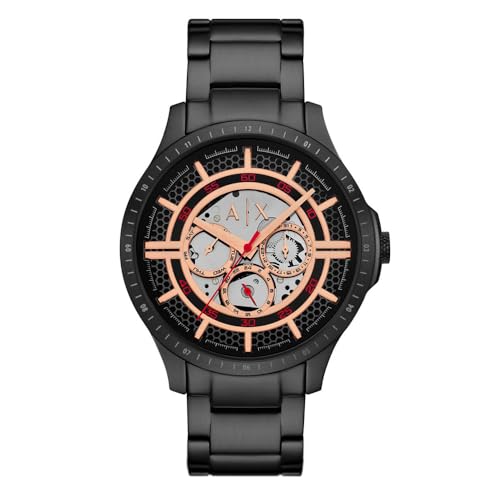 Armani Exchange Black Quartz Stainless Steel Watch AX2465