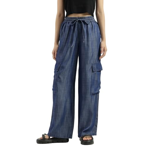 United Colors of Benetton Women's Regular Jeans (25A4WVNBT201I901_Blue