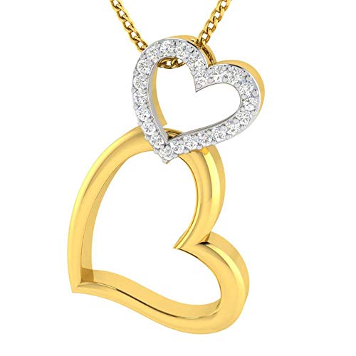 Avsar 18 (750) and Diamond 18k Pendant AVP508A