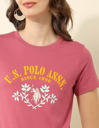 U.S. POLO ASSN. Women's Regular Fit T-Shirt (UWSS25TSH253