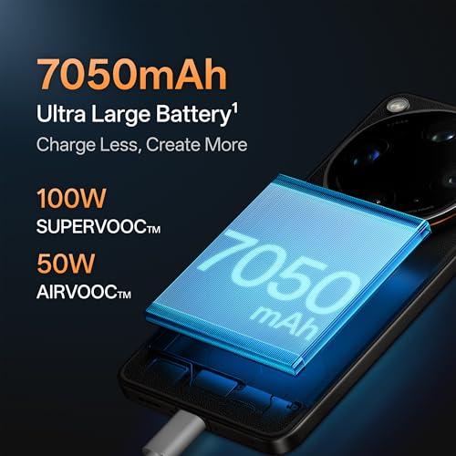 Oppo Find X9 Ultra 5G (Canyon Orange, 12GB, 512GB) | Hasselblad 50MP 10× Ultra-Sensing Optical-Zoom Telephoto | Dual 200MP | 8K Video | Snapdragon 8 Elite Gen 5 | 7050mAh 100W