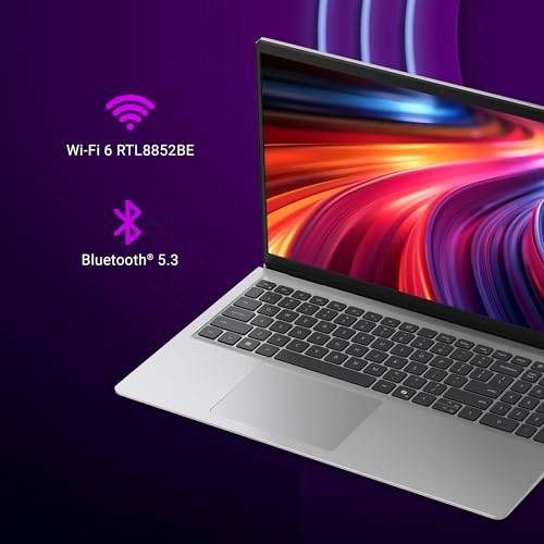 Dell 15 AI Powered Laptop, Intel Core Ultra 5 225H, 8GB DDR5 RAM, 512GB SSD, 15.6" FHD Anti-Glare Display, Intel Arc Graphics, Backlit Keyboard, Dedicated Copilot Key, Silver, Win11 Home + MSO H&S'24