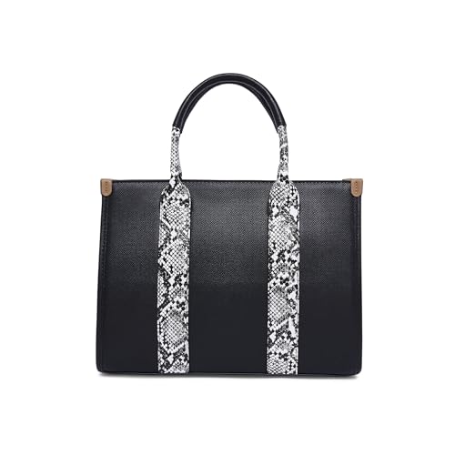 Akiki London Women's Hounslow Medium Box Satchel Handbag | Satchel Bag for Work | Ladies purse | Stylish Shoulder Bag | Gift For Women
