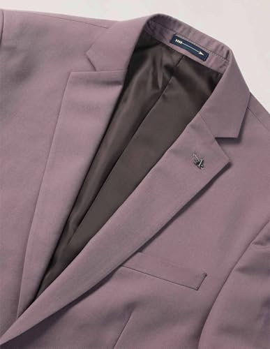 Arrow Men's Polyester Business Suit Pants Set (ARAJSU5567_Light Purple