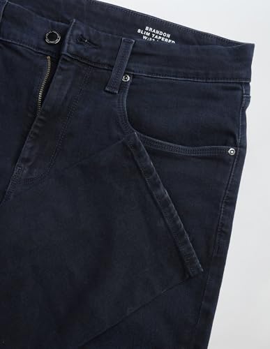 U.S. Polo Assn. Denim Co. Men's Brandon Slim Tapered Fit Blue Jeans (UDJEN2032_Dark Blue_40)
