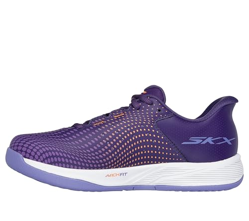 Womens Viper Court Reload Purple Slip-ins Sneaker,UK 4(US 7)