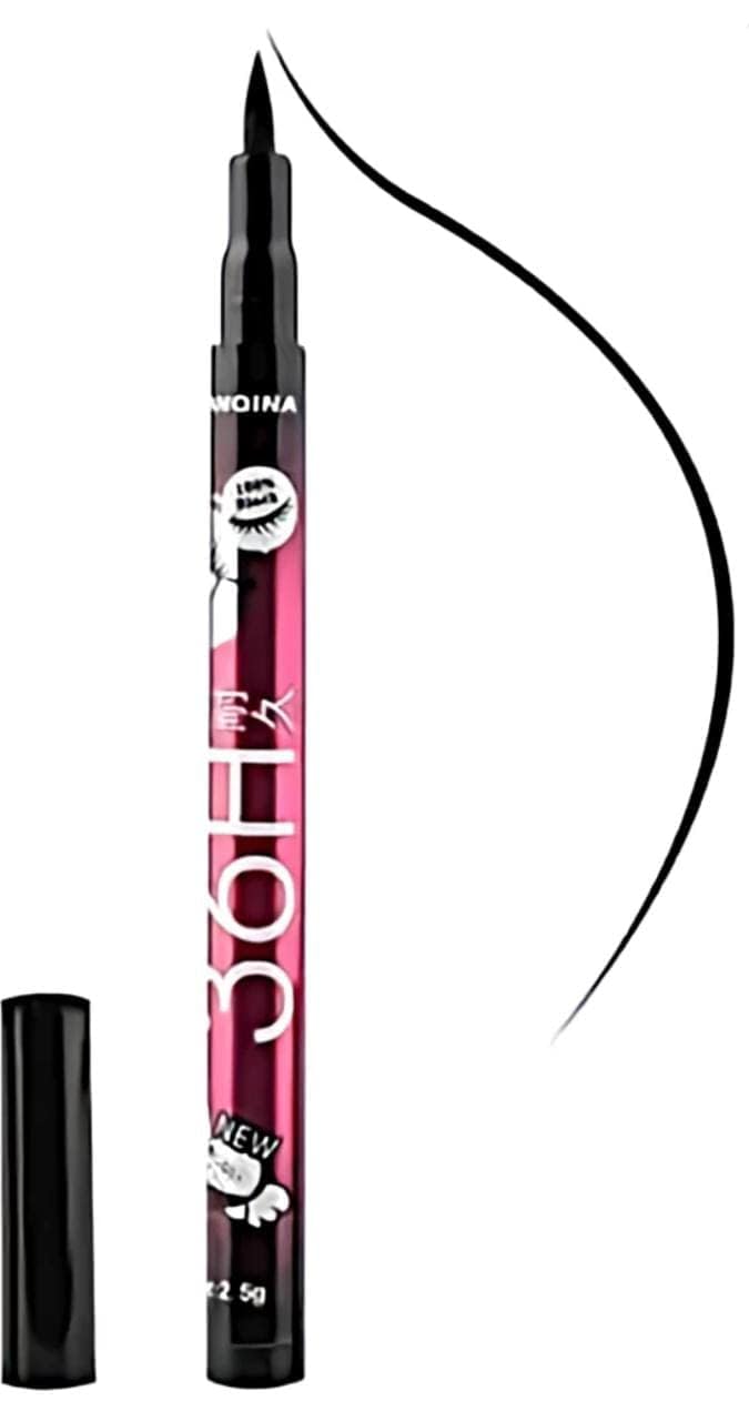 Cazo 36H Long-lasting Black Matte Liquid Eyeliner