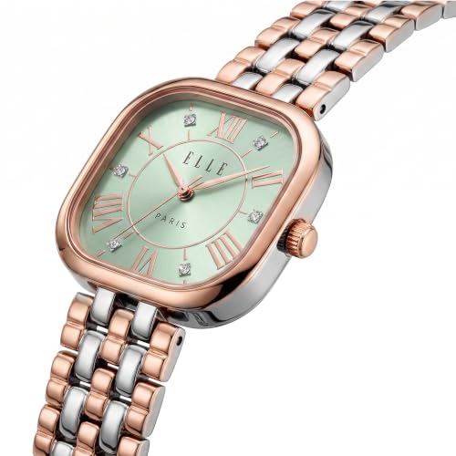 ELLE Women's Watch Cherie Mint Green Square Dial EL-CH-MNT