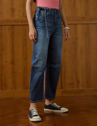 U.S. POLO ASSN. UWAW25JEN456 LT. Blue Womens Jeans (UWAW25JEN456_Blue_32)