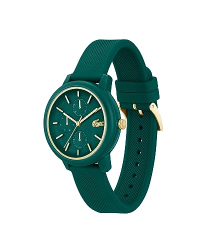 Lacoste 12.12 Women's Quartz Multifunction Watch, Green, Contemporary