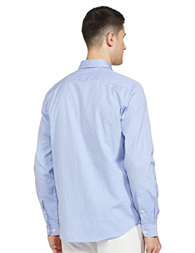 Lacoste Men's Regular Fit Shirts (Blue)