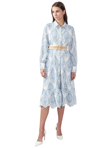 Vero Moda Women's Fit and Flare White Dress