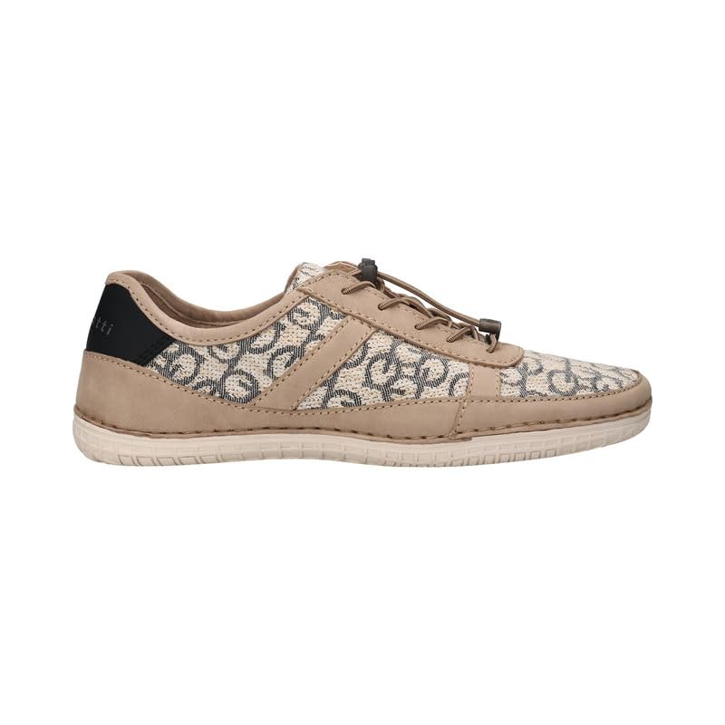 Bugatti Bimini Beige & Sand Men's Sticthed Sneakers - UK 7