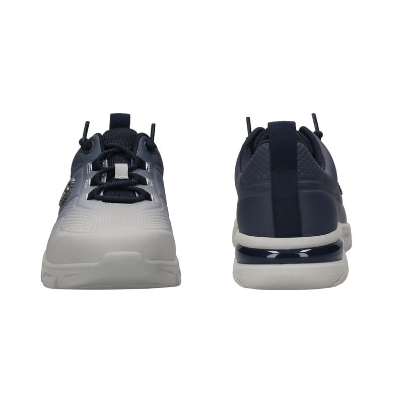 Bugatti Nubola Light Grey & Dark Blue Men's Atheleisure Sneakers - UK 11