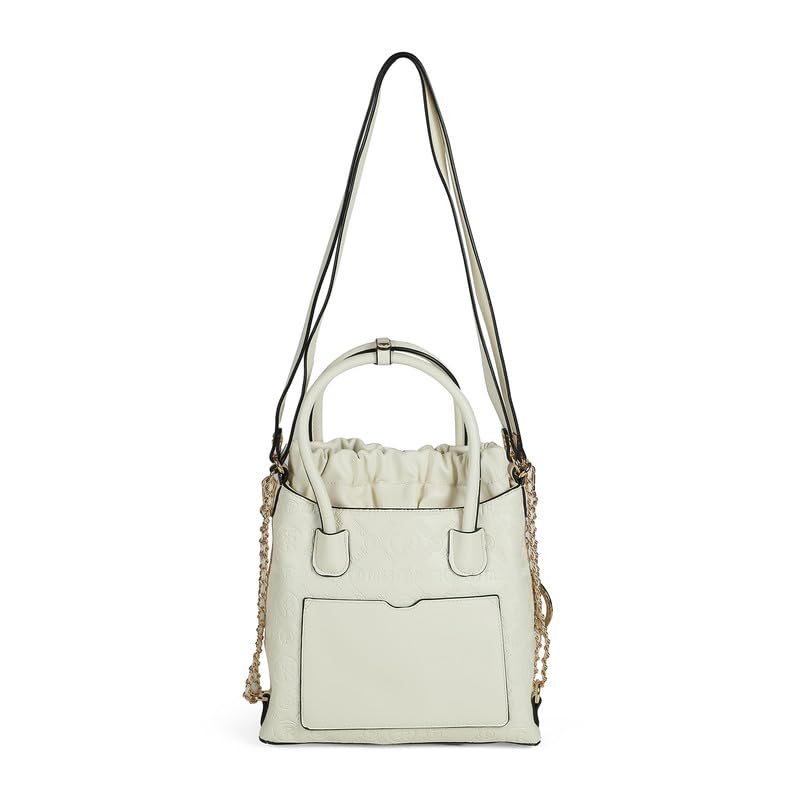 tresmode TALLIN Women's White Vegan Leather Handbag