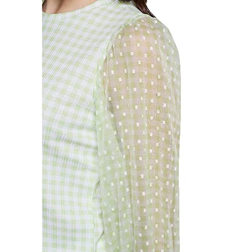 AND Women's Regular Fit Tunic Shirt (FW22AC006TR15_SAGE Green S)