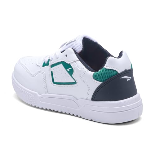 ASIAN Men's Mexico-02 Casual Sneaker Shoes (FULLWHTGRN) -UK 3
