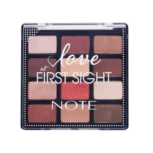 Note Cosmetics Matte Note LOVE AT FIRST SIGHT EYESHADOW PALETTE 202,Multicolor