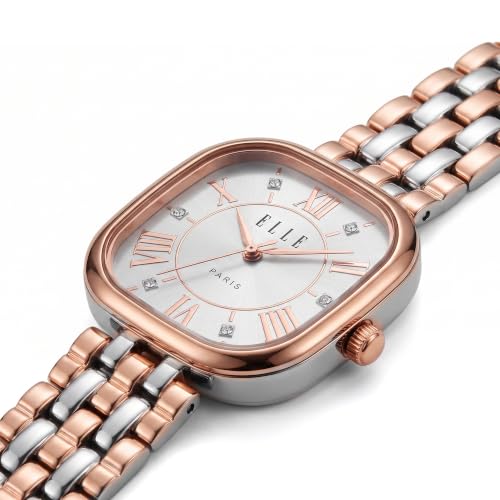ELLE Women's Watch Cherie Silver Square Dial EL-CH-SVR