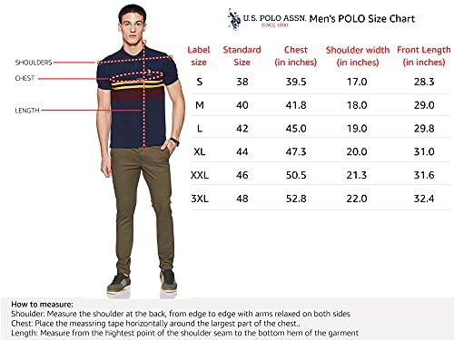 U.S. POLO ASSN. Men's Regular Fit T-Shirt (USTS5801XXL_Italian Plum_Italian Plum_2XL)