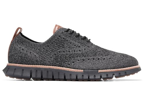 Cole Haan Men's Zg Remastered Stitchlite Oxford, Magnet/Black, 6.5 UK