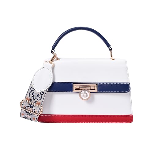 Lino Perros Women's White Sachtel Polyurethane Bag