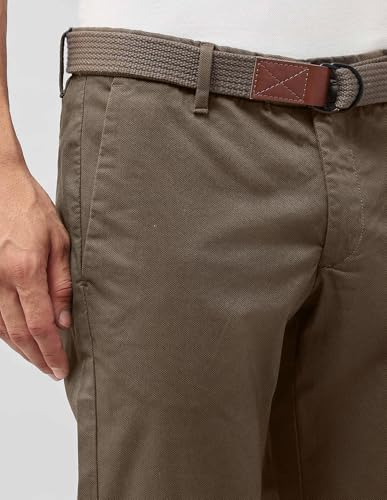 U.S.Polo ASSN. Men's Slim Casual Pants (USTRO161D_Brown
