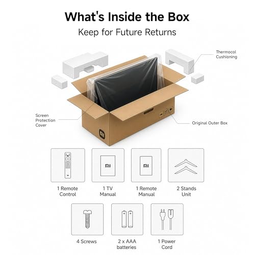 Xiaomi 189 cm (75 inches) Smart TV QD-Mini LED TV L75MC-FSMIN