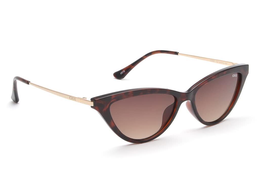 IDEE 100% UV protected sunglasses for Unisex | Size- Large | Shape- Aviator | Model- IDS2500C18SG