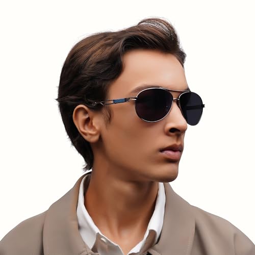 HIDESIGN Ulysses Aviator Sunglass - Black