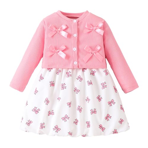 Hopscotch Girls Pink Sleeveless Strawberry Applique Dress for Age (3-4 Years)