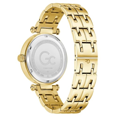GC PrimeChic 36.5 mm Gold Dial Women Analog Watch- Y59017L6M
