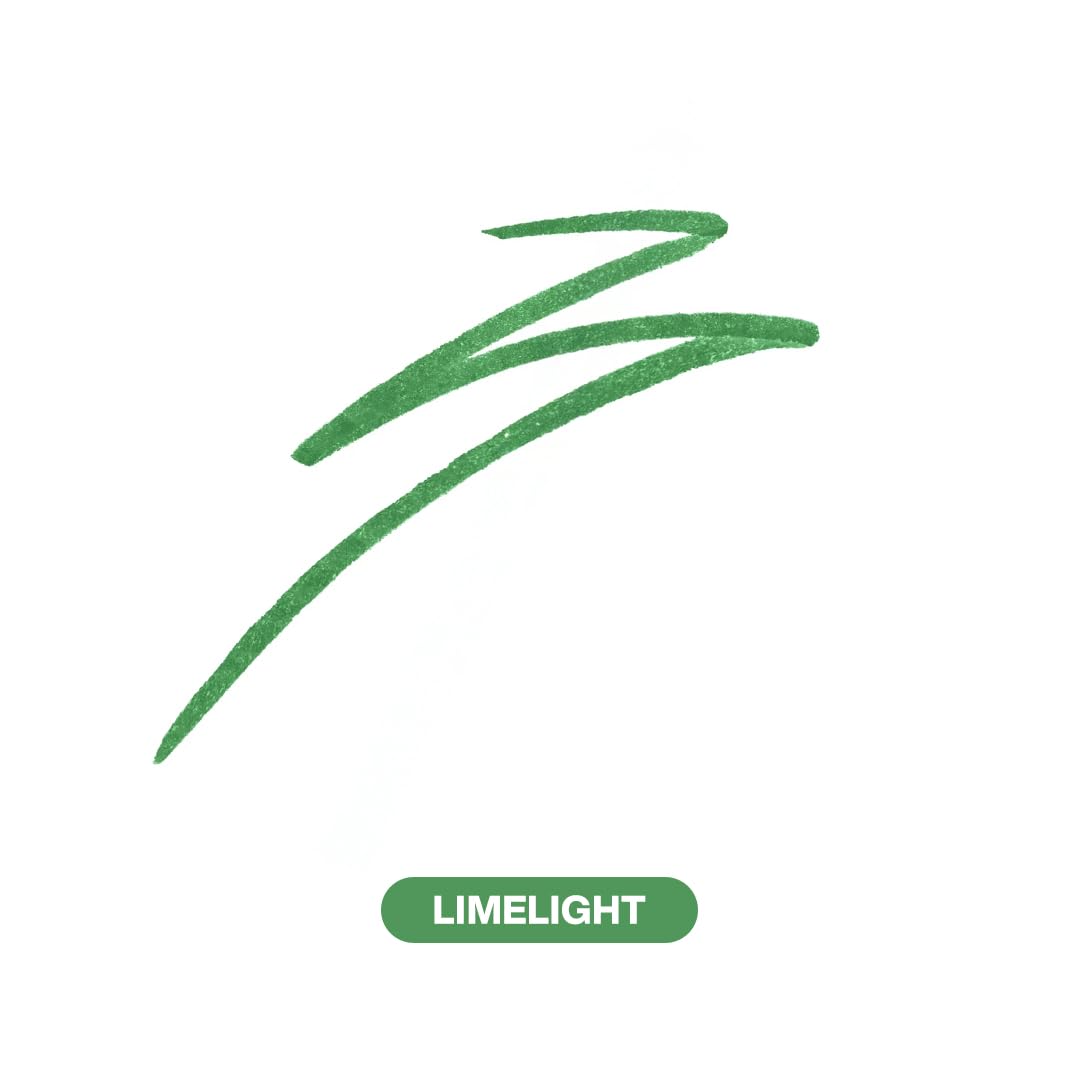 L.A. Girl Glide Gel Eyeliner Pencil – Limelight Long-Lasting, Smudge-Proof, Smooth Application, Waterproof Formula for All-Day Wear, Intense Pigment, Cruelty-Free Eye Makeup, 1.2g