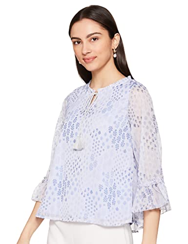 ITSE Women's Regular Top (SS22ITI373TPLRX_Blue L)