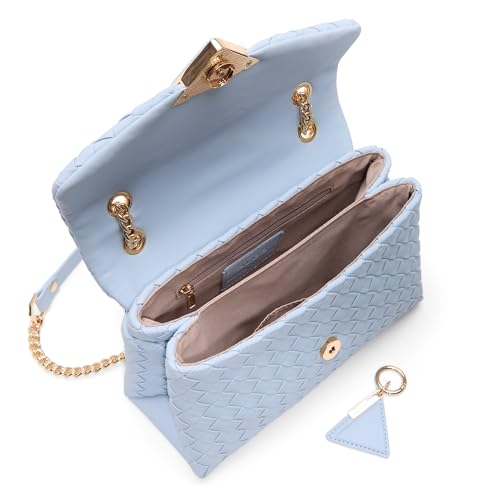 Aldo SOFTWOVEN Women's Blue Cross Body Bag